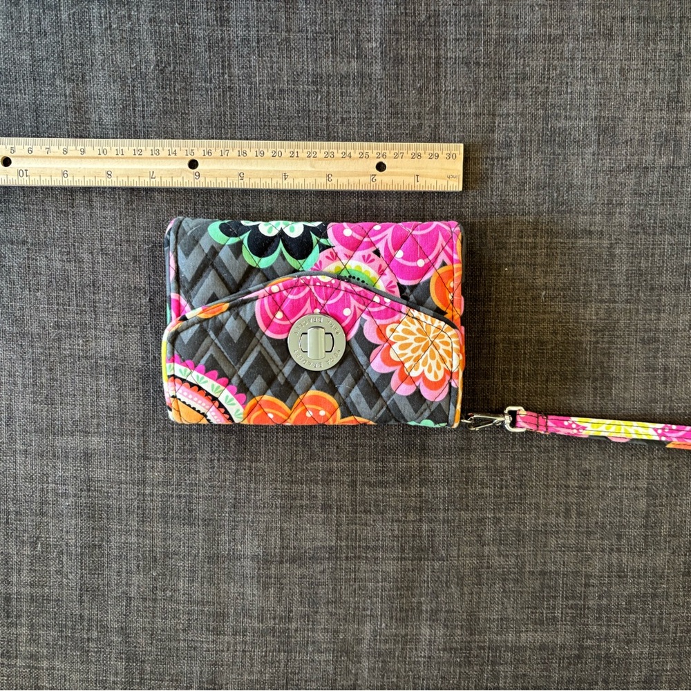 COPY - Vera Bradley Floral Wristlet Wallet
